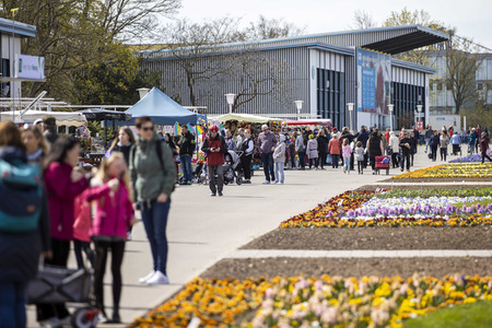 Ostersonntagsfest im Egapark in Erfurt