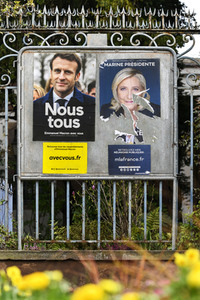 Symbolfoto zur zweiten Runde der Präsidentenwahlen in Frankreich