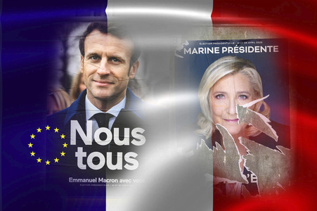 Symbolfoto zur zweiten Runde der Präsidentenwahlen in Frankreich