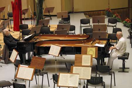 Radu Lupu beim George Enescu Festival in Bukarest