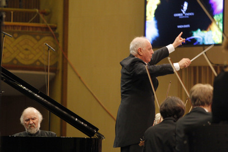 Radu Lupu beim George Enescu Festival in Bukarest