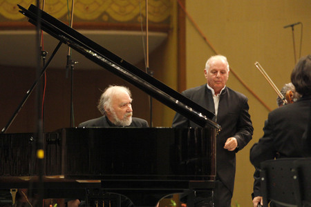 Radu Lupu beim George Enescu Festival in Bukarest