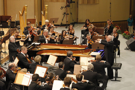 Radu Lupu beim George Enescu Festival in Bukarest