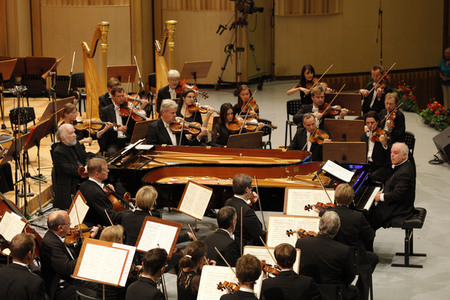 Radu Lupu beim George Enescu Festival in Bukarest
