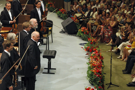 Radu Lupu beim George Enescu Festival in Bukarest