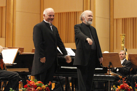 Radu Lupu beim George Enescu Festival in Bukarest