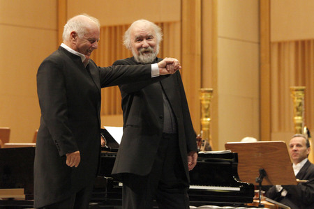 Radu Lupu beim George Enescu Festival in Bukarest