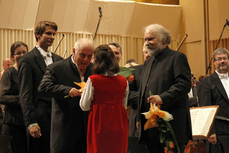 Radu Lupu beim George Enescu Festival in Bukarest