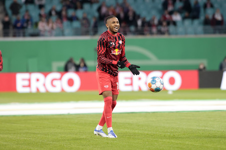Fußball DFB-Pokal-Halbfinale RB Leipzig - Union Berlin in Leipzig