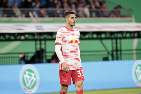 Fußball DFB-Pokal-Halbfinale RB Leipzig - Union Berlin in Leipzig