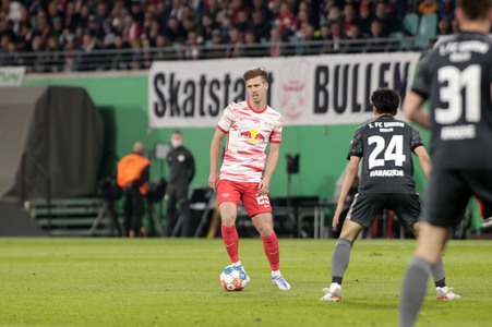 Fußball DFB-Pokal-Halbfinale RB Leipzig - Union Berlin in Leipzig