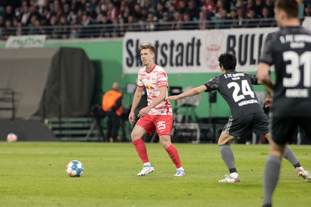 Fußball DFB-Pokal-Halbfinale RB Leipzig - Union Berlin in Leipzig