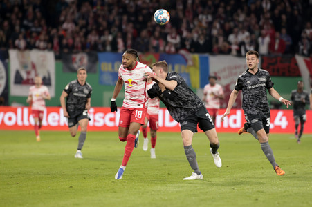 Fußball DFB-Pokal-Halbfinale RB Leipzig - Union Berlin in Leipzig