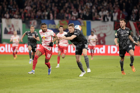 Fußball DFB-Pokal-Halbfinale RB Leipzig - Union Berlin in Leipzig