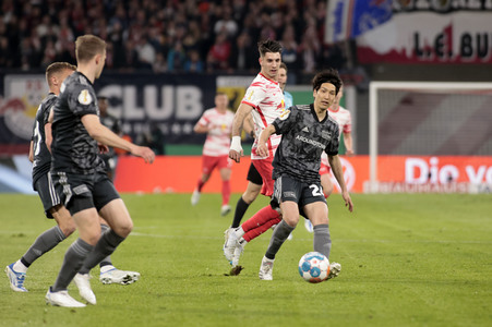 Fußball DFB-Pokal-Halbfinale RB Leipzig - Union Berlin in Leipzig