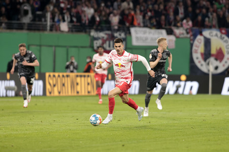 Fußball DFB-Pokal-Halbfinale RB Leipzig - Union Berlin in Leipzig