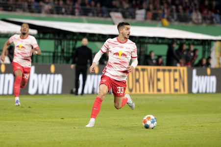 Fußball DFB-Pokal-Halbfinale RB Leipzig - Union Berlin in Leipzig