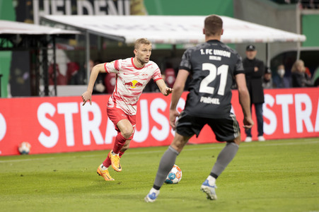 Fußball DFB-Pokal-Halbfinale RB Leipzig - Union Berlin in Leipzig