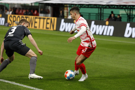 Fußball DFB-Pokal-Halbfinale RB Leipzig - Union Berlin in Leipzig