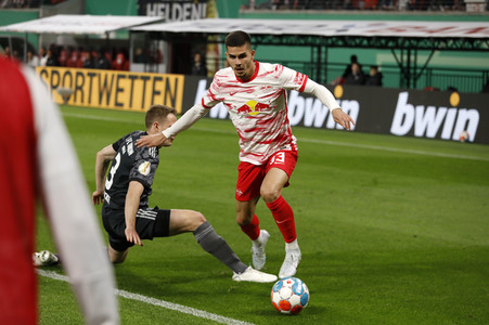 Fußball DFB-Pokal-Halbfinale RB Leipzig - Union Berlin in Leipzig