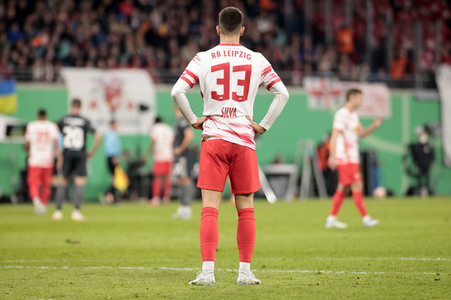 Fußball DFB-Pokal-Halbfinale RB Leipzig - Union Berlin in Leipzig