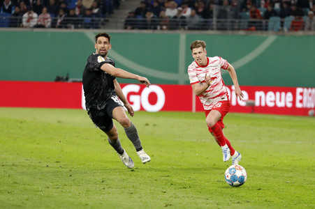 Fußball DFB-Pokal-Halbfinale RB Leipzig - Union Berlin in Leipzig