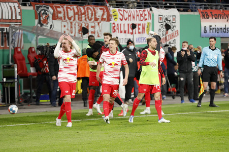 Fußball DFB-Pokal-Halbfinale RB Leipzig - Union Berlin in Leipzig
