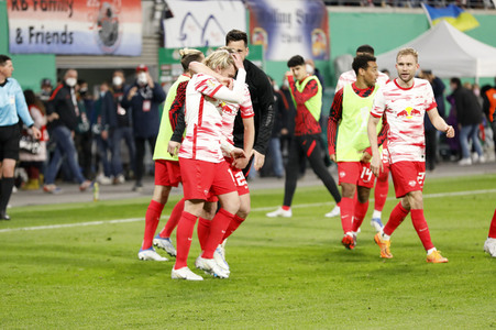Fußball DFB-Pokal-Halbfinale RB Leipzig - Union Berlin in Leipzig