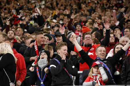 Fußball DFB-Pokal-Halbfinale RB Leipzig - Union Berlin in Leipzig