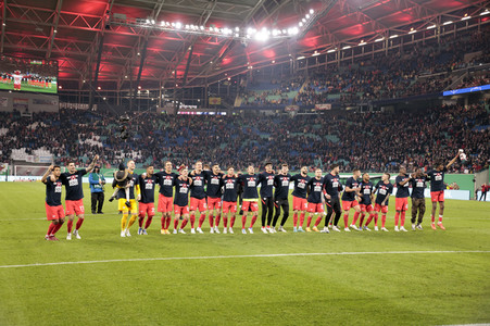 Fußball DFB-Pokal-Halbfinale RB Leipzig - Union Berlin in Leipzig