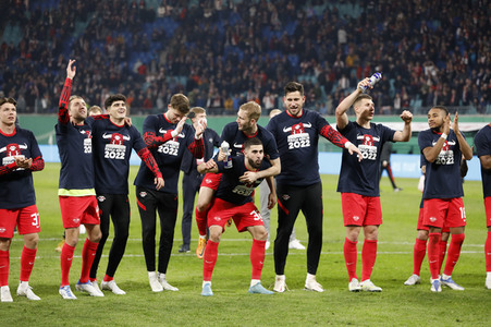 Fußball DFB-Pokal-Halbfinale RB Leipzig - Union Berlin in Leipzig