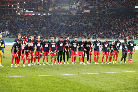 Fußball DFB-Pokal-Halbfinale RB Leipzig - Union Berlin in Leipzig