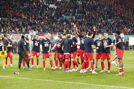 Fußball DFB-Pokal-Halbfinale RB Leipzig - Union Berlin in Leipzig