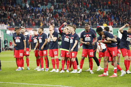 Fußball DFB-Pokal-Halbfinale RB Leipzig - Union Berlin in Leipzig