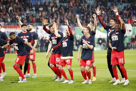 Fußball DFB-Pokal-Halbfinale RB Leipzig - Union Berlin in Leipzig