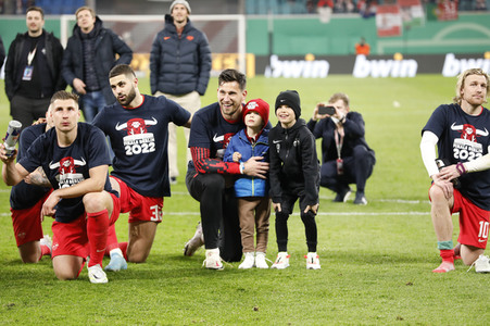 Fußball DFB-Pokal-Halbfinale RB Leipzig - Union Berlin in Leipzig