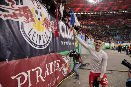 Fußball DFB-Pokal-Halbfinale RB Leipzig - Union Berlin in Leipzig