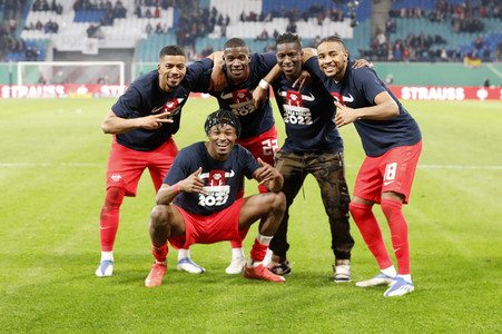 Fußball DFB-Pokal-Halbfinale RB Leipzig - Union Berlin in Leipzig