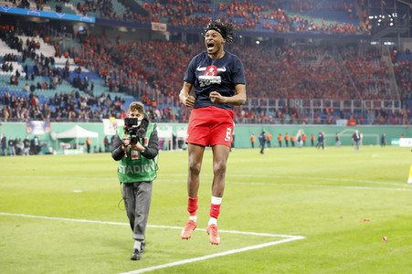 Fußball DFB-Pokal-Halbfinale RB Leipzig - Union Berlin in Leipzig