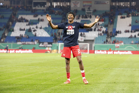Fußball DFB-Pokal-Halbfinale RB Leipzig - Union Berlin in Leipzig