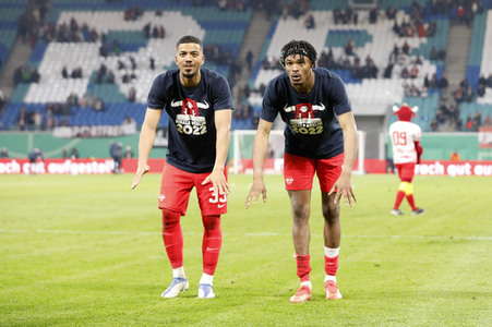 Fußball DFB-Pokal-Halbfinale RB Leipzig - Union Berlin in Leipzig
