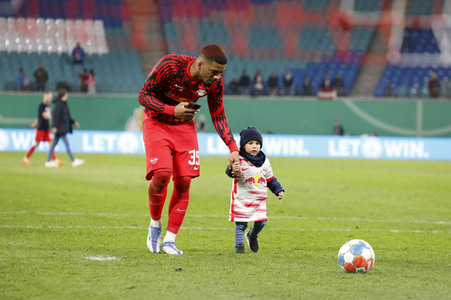 Fußball DFB-Pokal-Halbfinale RB Leipzig - Union Berlin in Leipzig