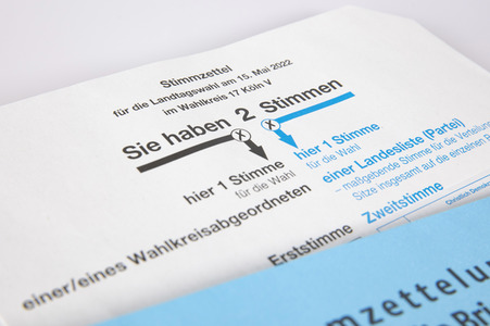 Symbolfoto Briefwahl zur Landtagswahl NRW