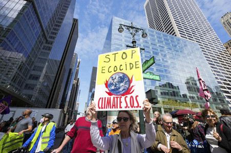 Extinction Rebellion Demo in New York