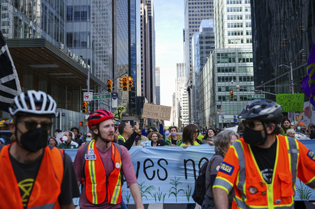 Extinction Rebellion Demo in New York