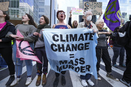 Extinction Rebellion Demo in New York