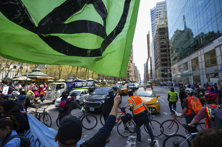 Extinction Rebellion Demo in New York