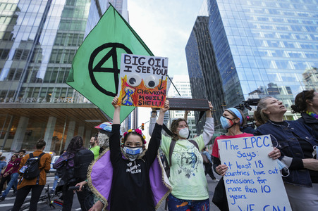 Extinction Rebellion Demo in New York