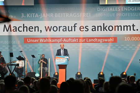 Wahlkampfauftakt der CDU NRW in Düsseldorf