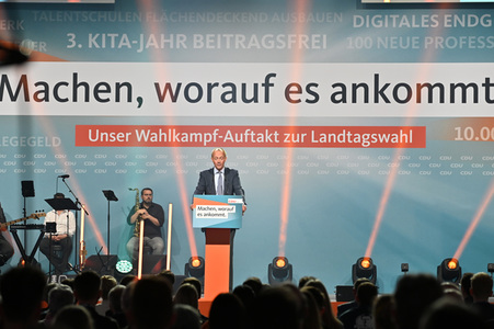 Wahlkampfauftakt der CDU NRW in Düsseldorf